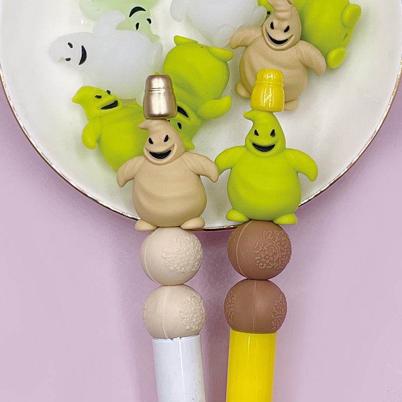 Wholesale 100pcs/pack Horror 3D Silicone Beads