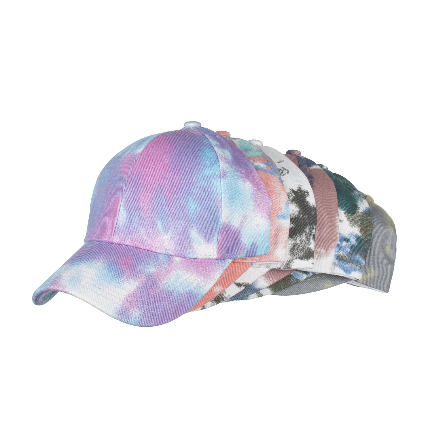 Wholesale Tie-dye Cross Baseball Cap