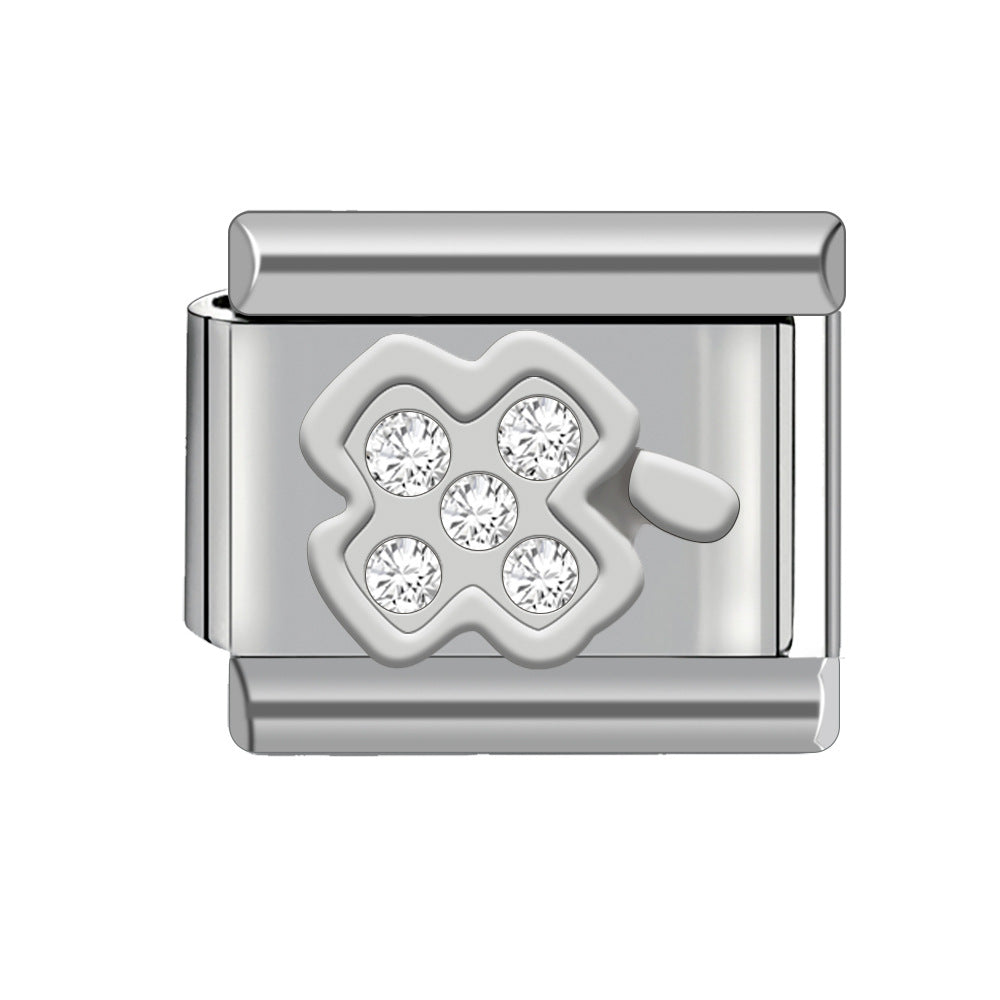 Wholesale Italian Charm Bracelet 9mm DIY Spliced Detachable Cute Pattern Combination Bracelet