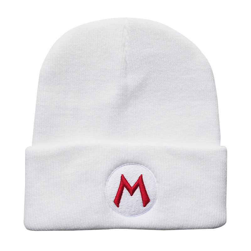 Wholesale Cartoon Embroidery Pullover Hip Hop Beanie