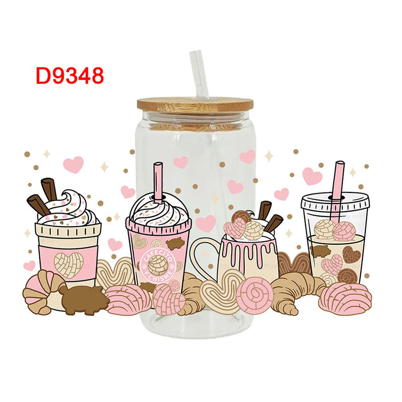 Wholesale Christmas Cuisine Series 16oz Cup UV DTF Wraps