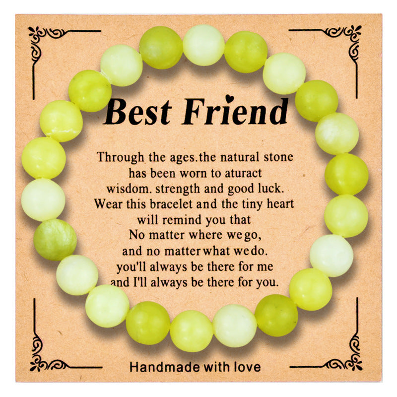 Wholesale  8mm colorful crystal beaded bracelet