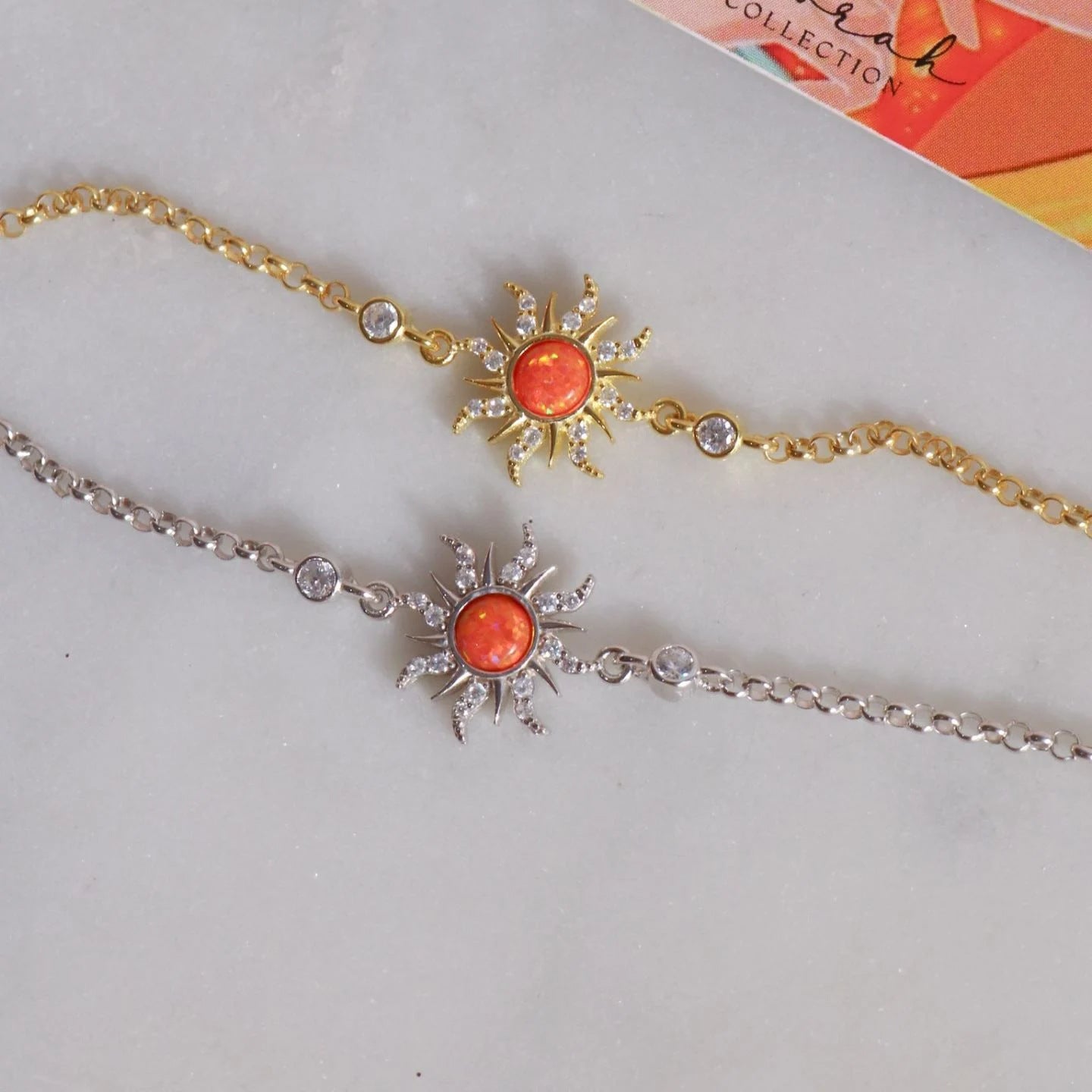 Wholesale Chain retro dopamine opal micro inlaid zircon necklace