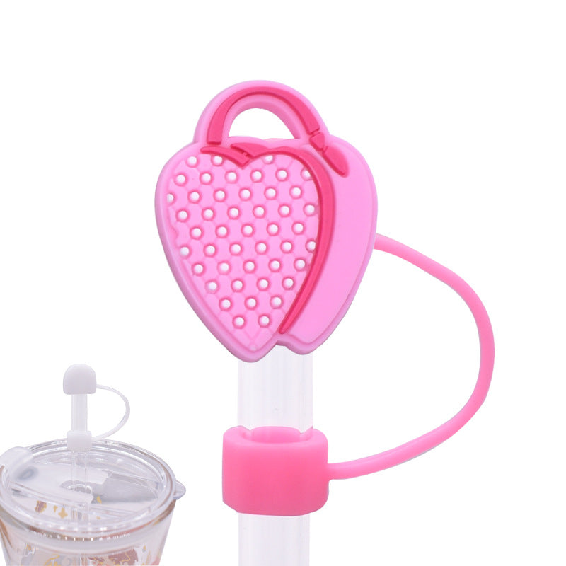 Wholesale Random 100pcs 10MM Pink Dust Plug Straw Hat Creative DIY Straw Accessories