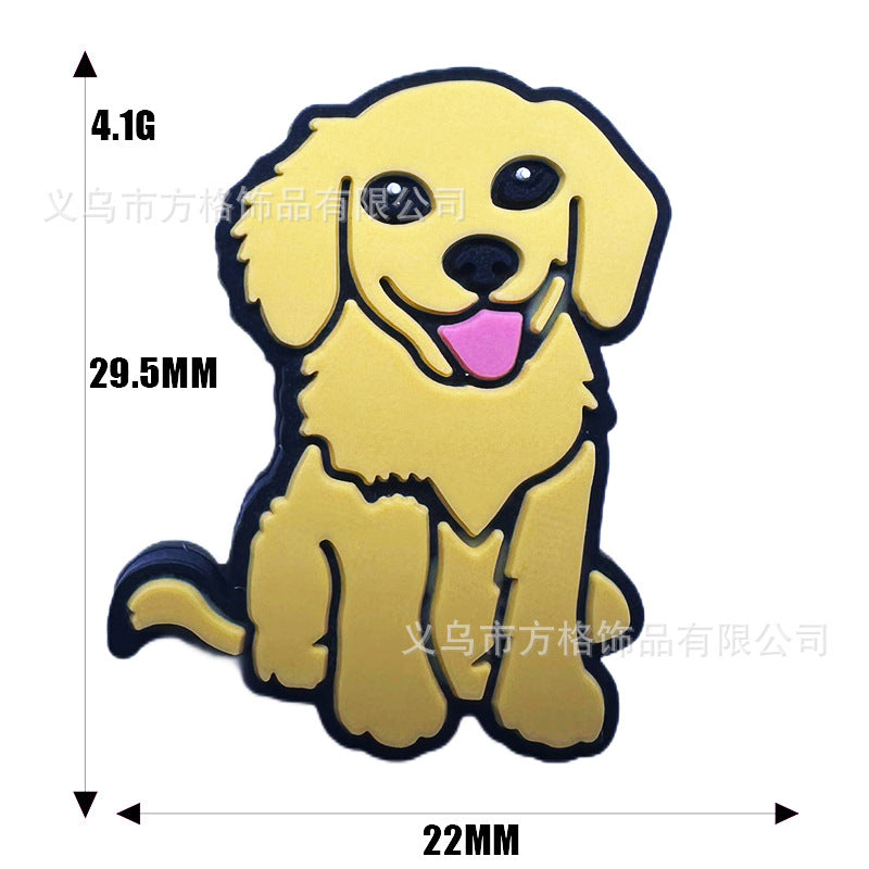 Wholesale 10PCS Creative Cartoon Dog Silicone Beads