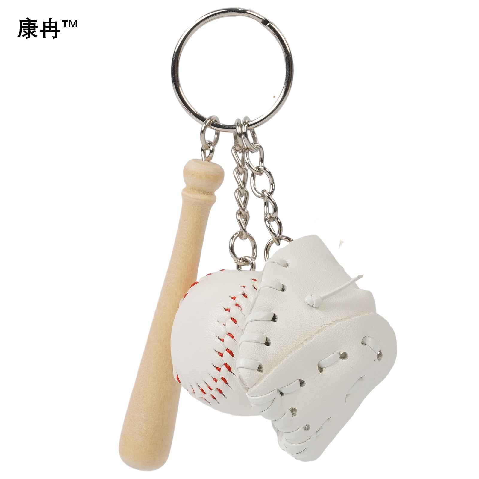 Wholesale Mini Cross-border Explosions Baseball Keychain Bag Pendant Softball Gloves Softball Baseball Pendant