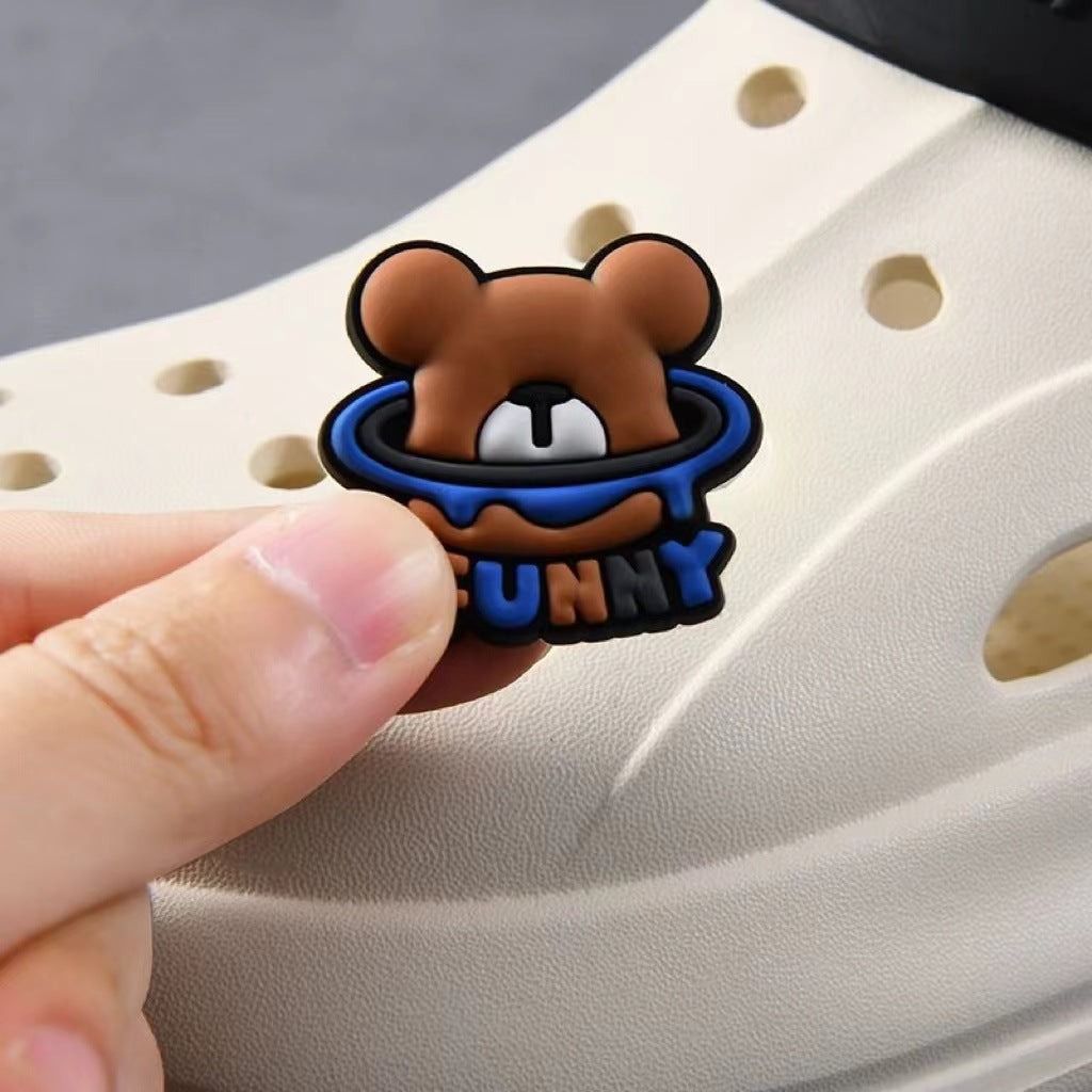 Wholesale Men's summer thick-soled casual sports non-slip soft-soled sandals outdoor dual-use drooping beach slippers