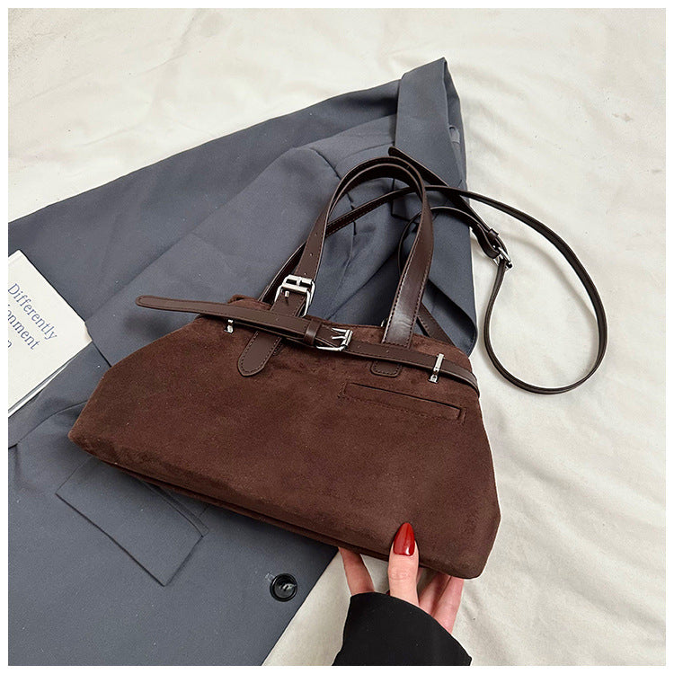 Wholesale Retro large capacity commuter handbag shoulder bag