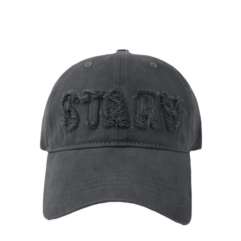 Wholesale Letter Raw Edge Sun Visor All-match Baseball Cap