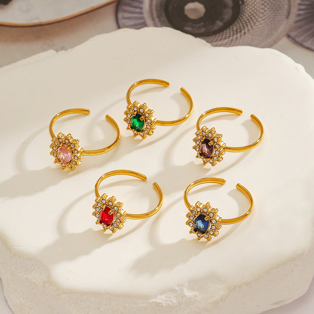 Wholesale Stainless Steel Steel Ring Personalized Fine Polished Vacuum Rings