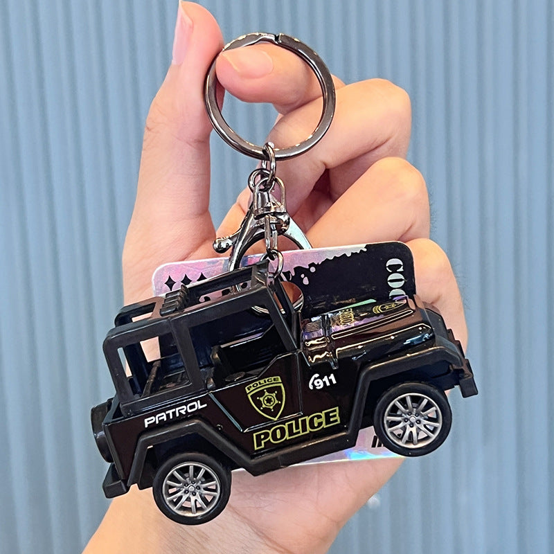 Wholesale Mini Jeep Alloy Keychain