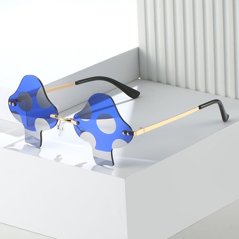 Wholesale PC Mushroom Frameless Sunglasses