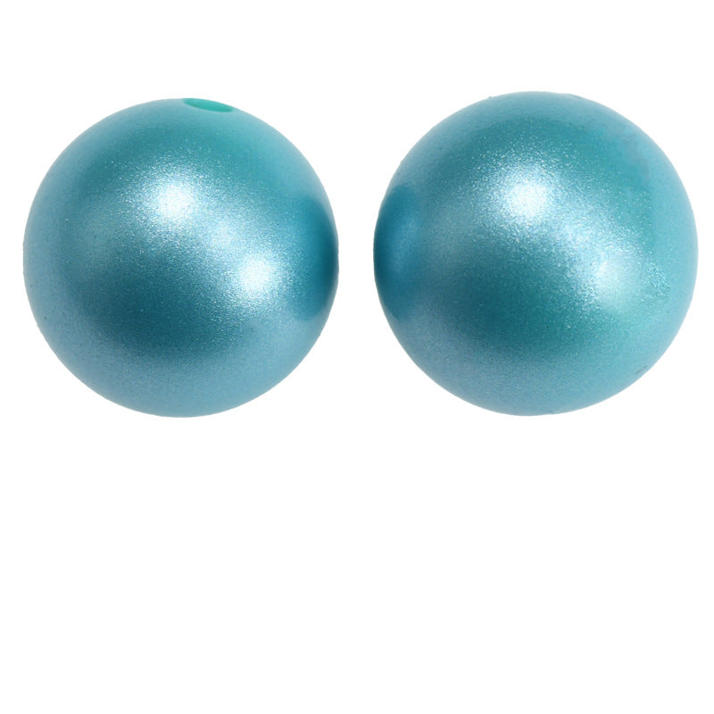 Wholesale 50pcs/pack Imitation Metal Style Speckle Silicone Beads