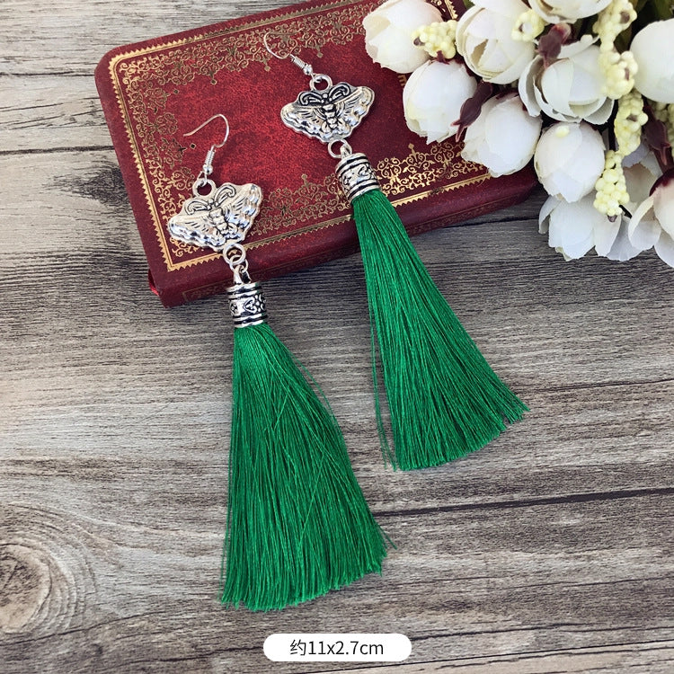 Wholesale Chinese Retro Alloy Earrings
