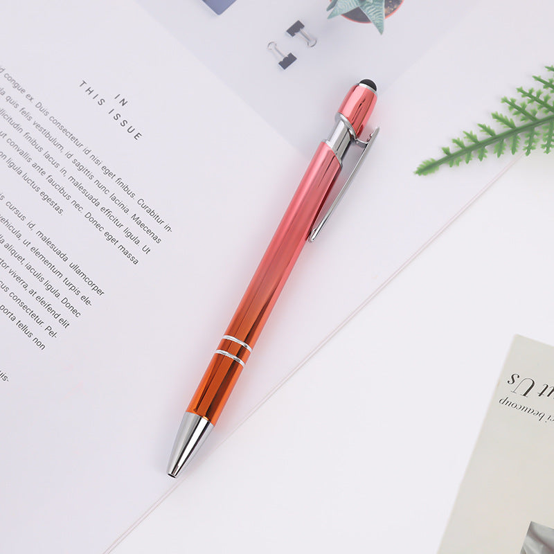 Wholesale Creative Touch Screen Gradient Color Metal Ballpoint Pen