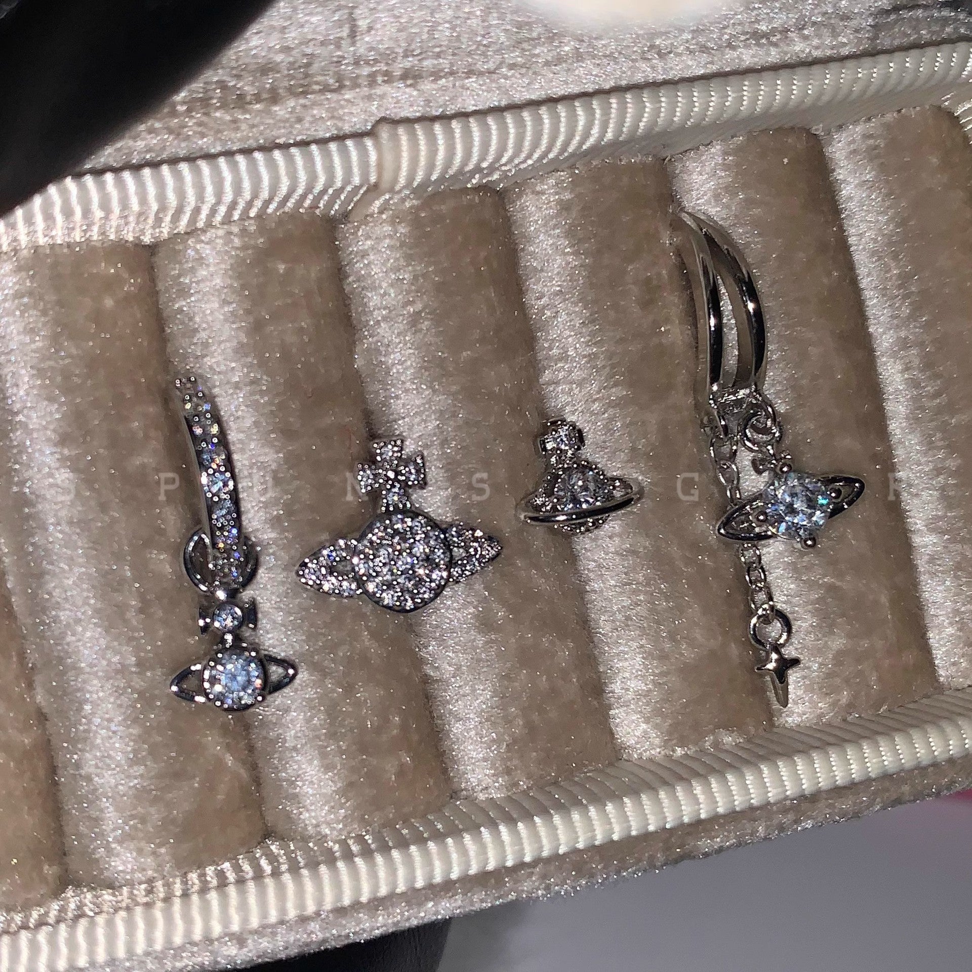 Wholesale Saturn Ear Bone Nail Medical Titanium Steel Ear Snail Sleep Free Earrings Ear Buckle