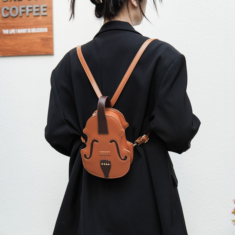 Wholesale PU Violin Backpack