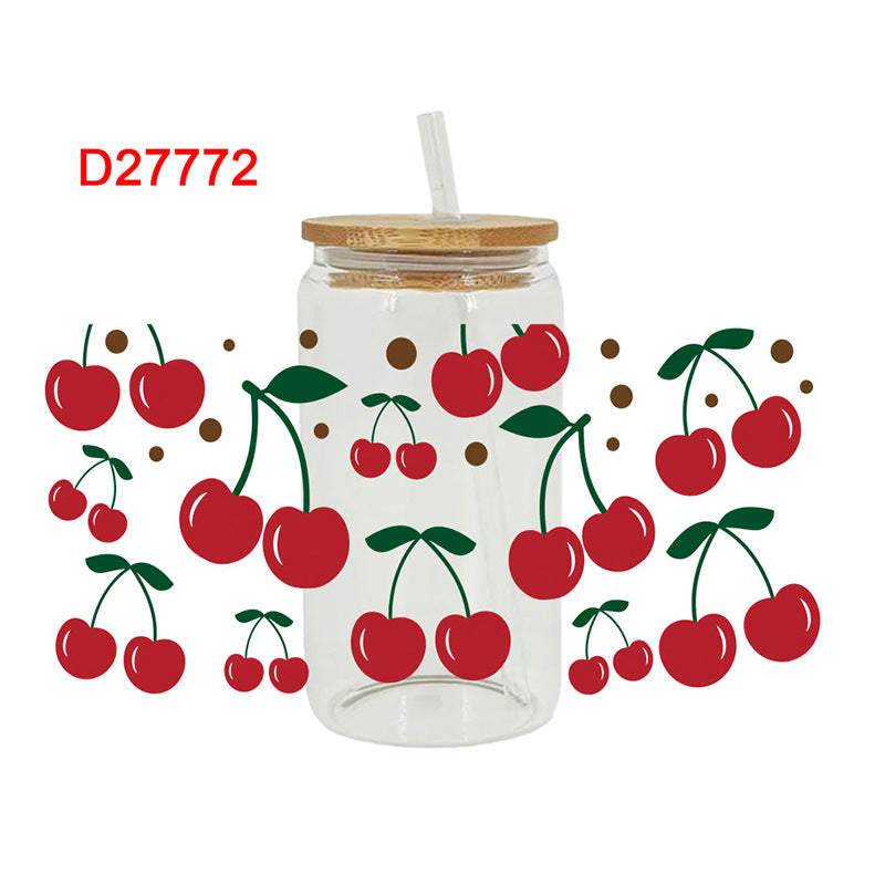 Wholesale Crystal Label Crystal Paste  16oz Cup UV DTF Wraps