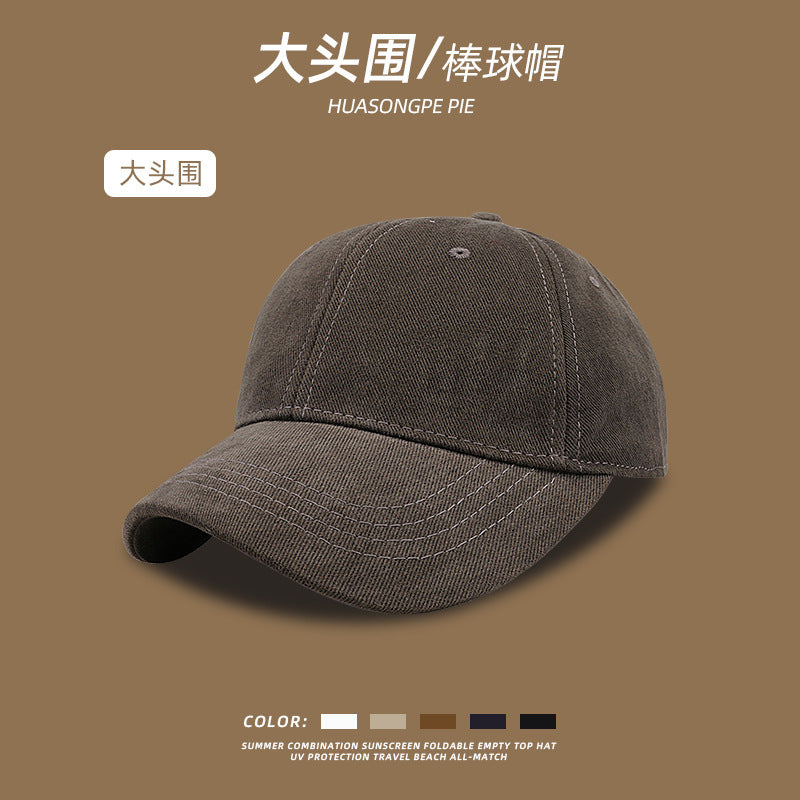 Wholesale Plain Large Head Pure Cotton Baseball