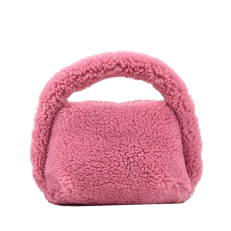 Wholesale 2023 Autumn and Winter Portable Plush Bags