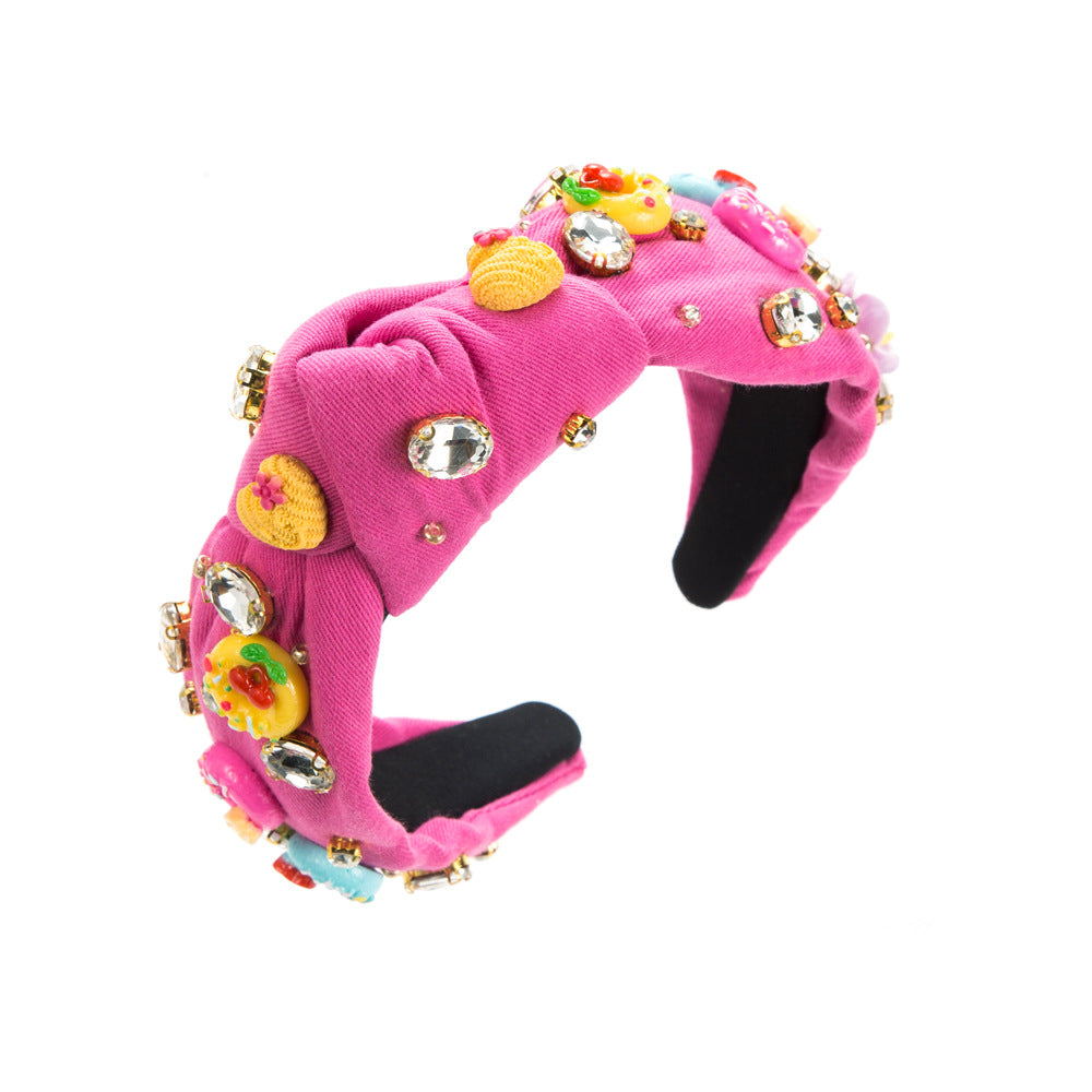 Wholesale Christmas Football Series Fabrics and Headbands