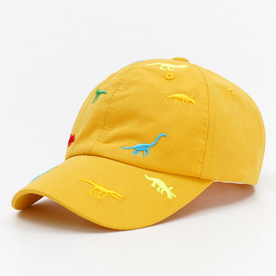 Wholesale Baby Cute Embroidered Dinosaur Baseball Cap Kids Hat