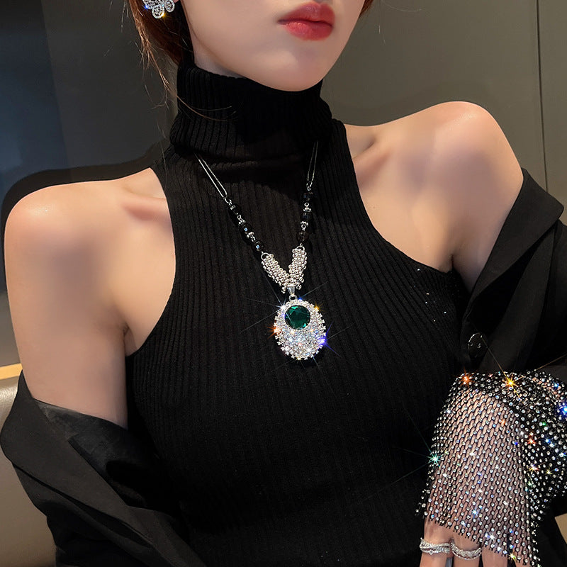 Wholesale 2023 Alloy Diamond Necklace