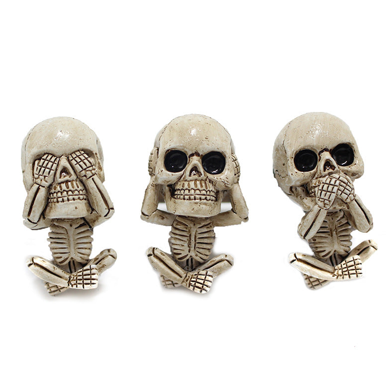 Wholesale Resin Skull Fragrance Holder