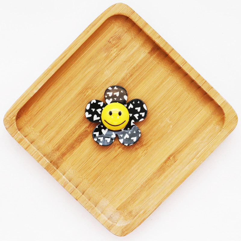 Wholesale 10pcs Black and White Plaid Leopard Print DIY Accessories