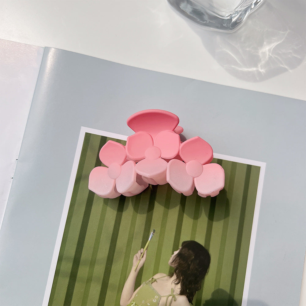 Wholesale Sakura Pink Gradient Butterfly Hair Clip