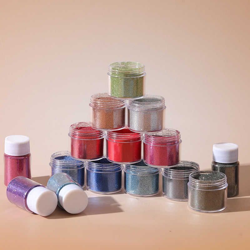 Wholesale DIY Handmade Material 0.1m Starry Sky Crystal Diamond Powder Flow Hemp Droplet Glitter Powder