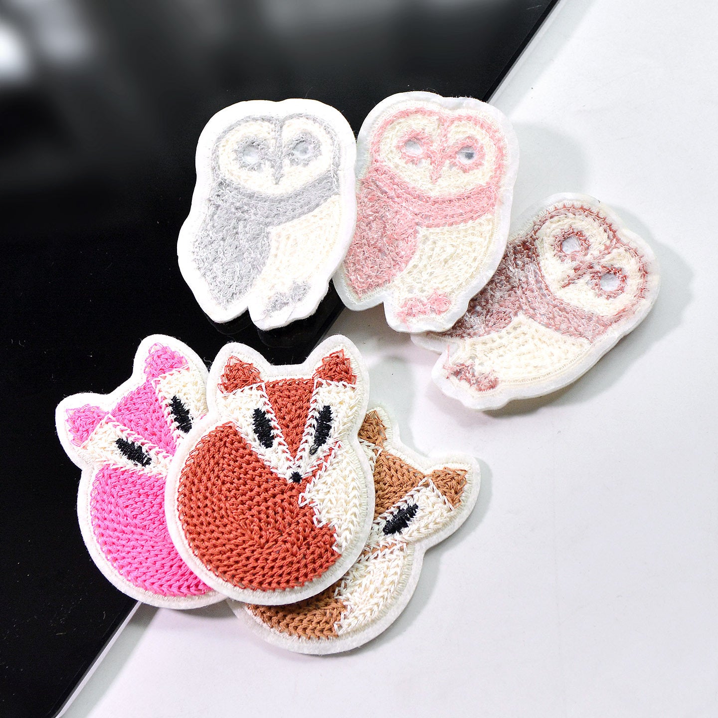 Wholesale Felt Embroidery Owl Patch Cute Cartoon Animal Sew On Applique For Clothing Towel Repair Fashion Gift