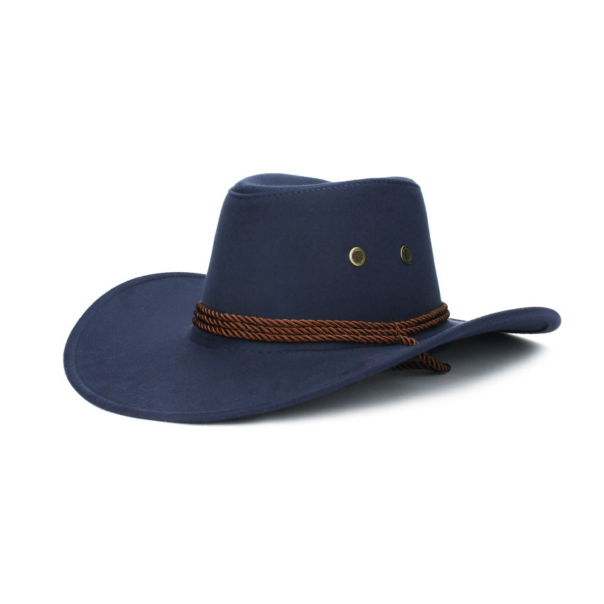 Wholesale Western Cowboy Hat Suede Knight Hat