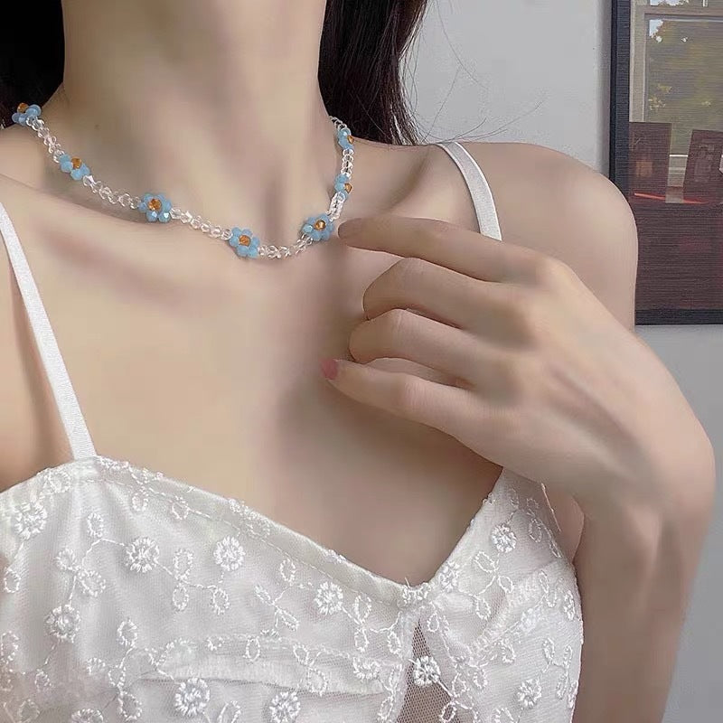 Wholesale Retro star double layer necklace clavicle chain