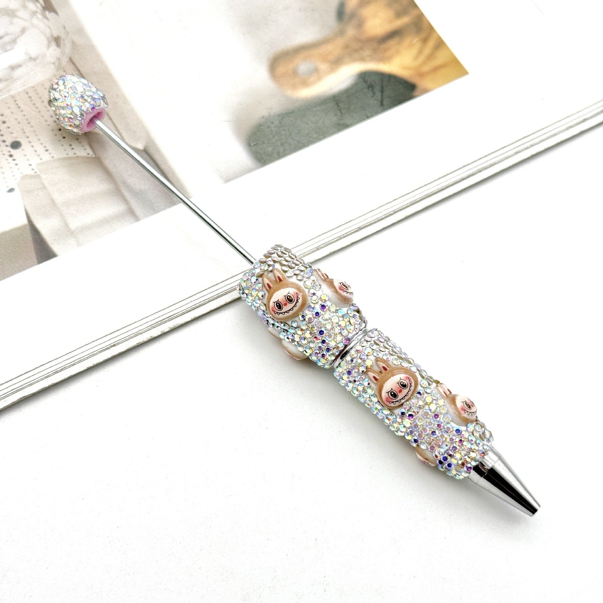 Wholesale Diamond cartoon beaded pen