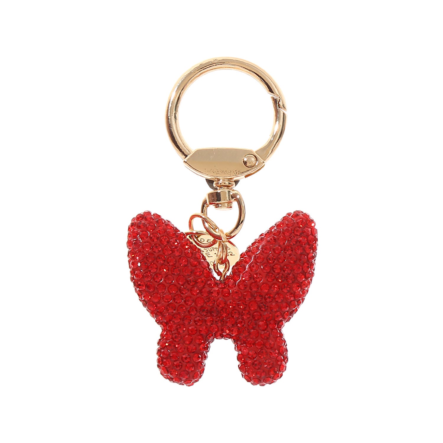 Wholesale Full Diamond Butterfly Keychains