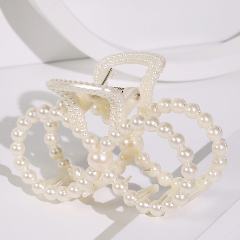 Wholesale Simple Fashion Pearl Shark Clip