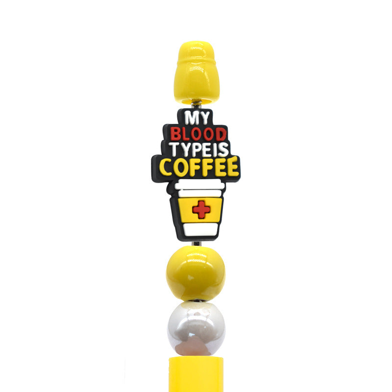 Wholesale Random  100pcs/pack Cartoon Love Mom Beads Focal Beads