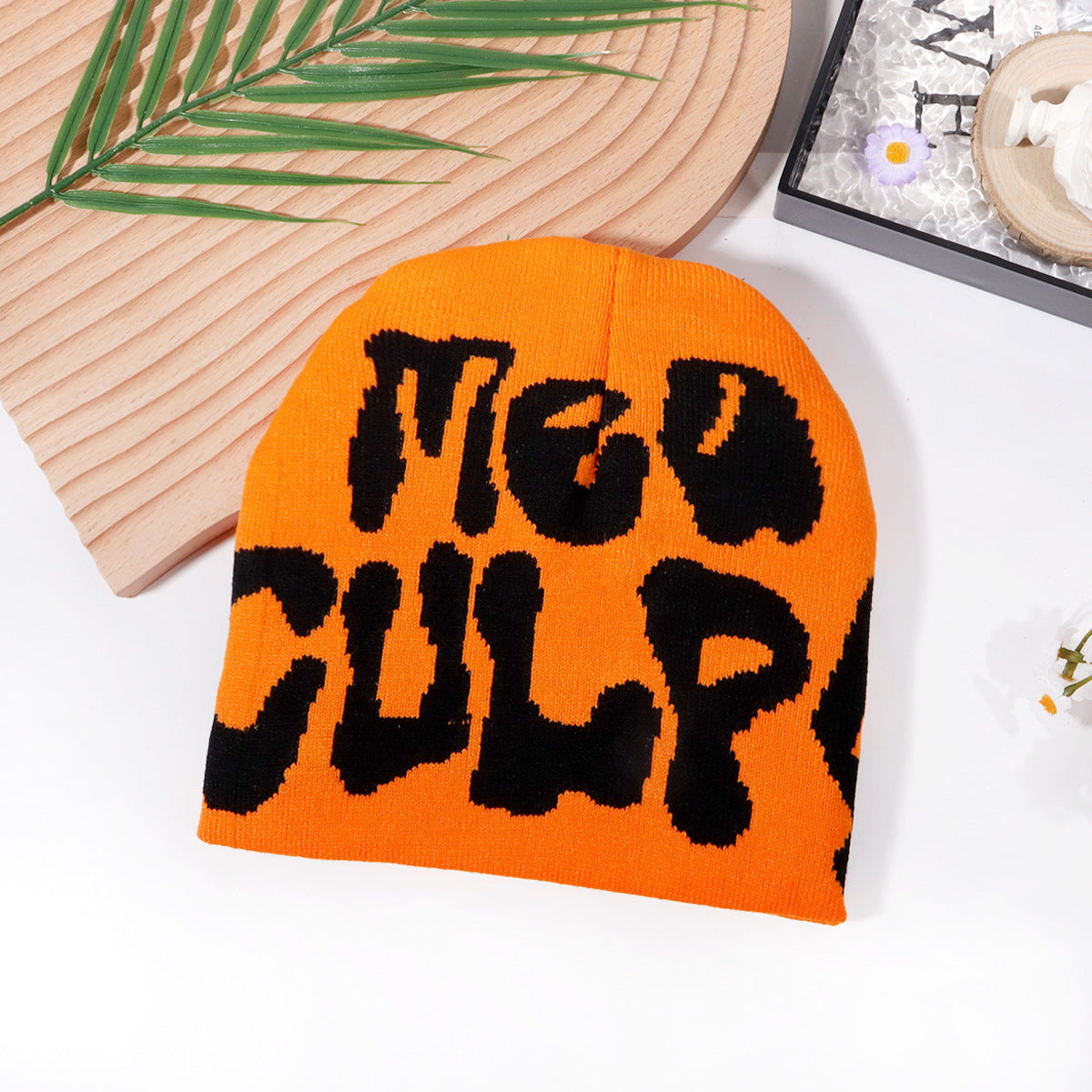 Wholesale Colorful letter jacquard knitted Winter Hat