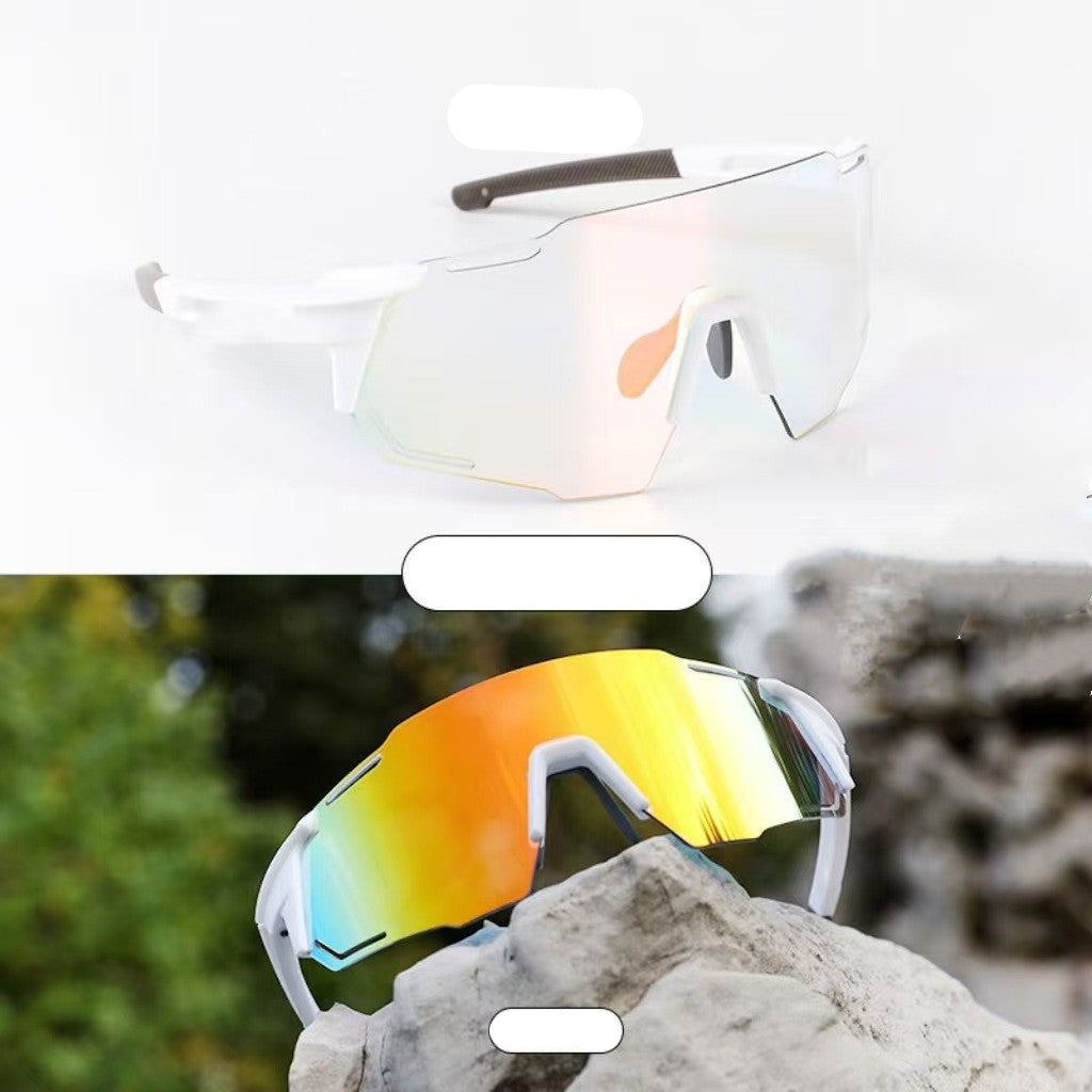 Wholesale Cycling glasses windproof outdoor hiking mountaineering anti-ultraviolet sunglasses