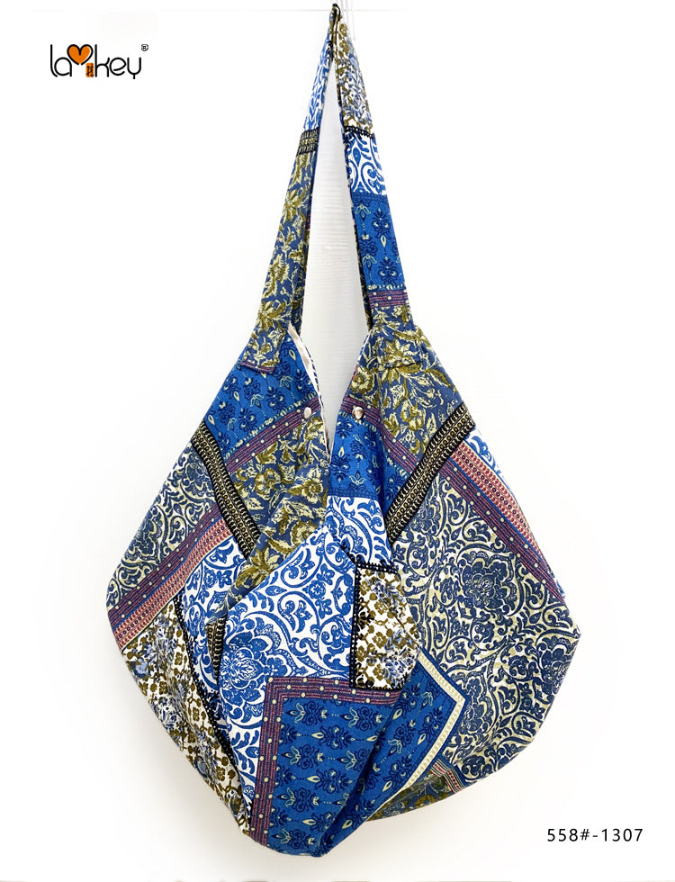 Wholesale Beach leisure single shoulder large capacity canvas bag