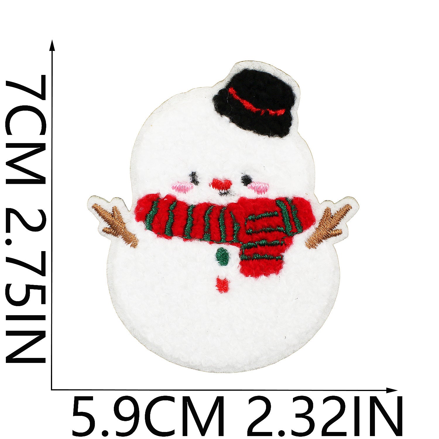 Wholesale Trendy Christmas Embroidery Patches With And Biscuit Designs Stylish DIY Clothing Applique Fashion Accessory For Resale