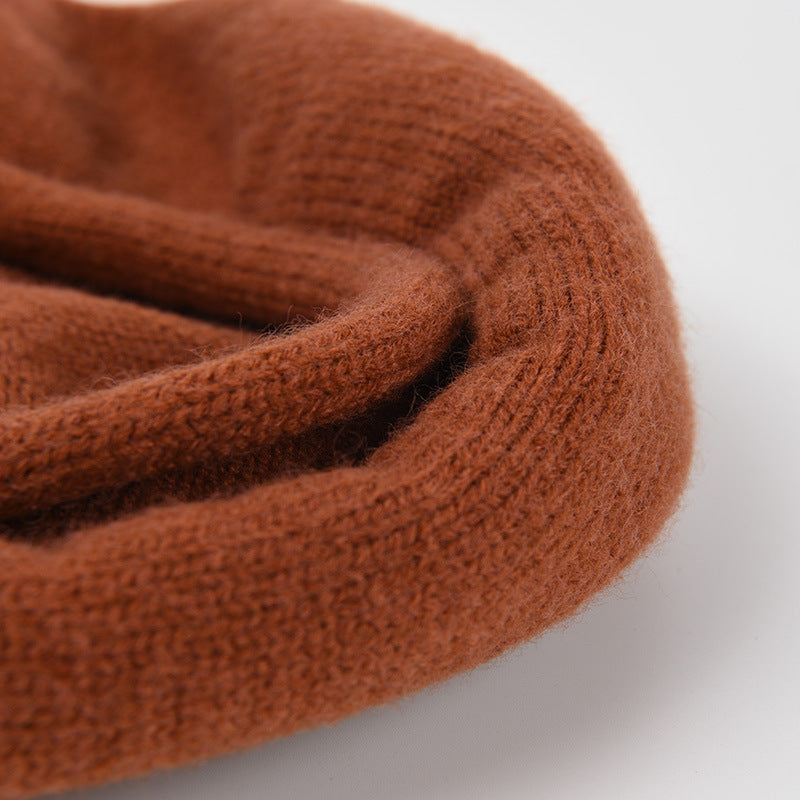 Wholesale Mixed Wool Knitted Beret