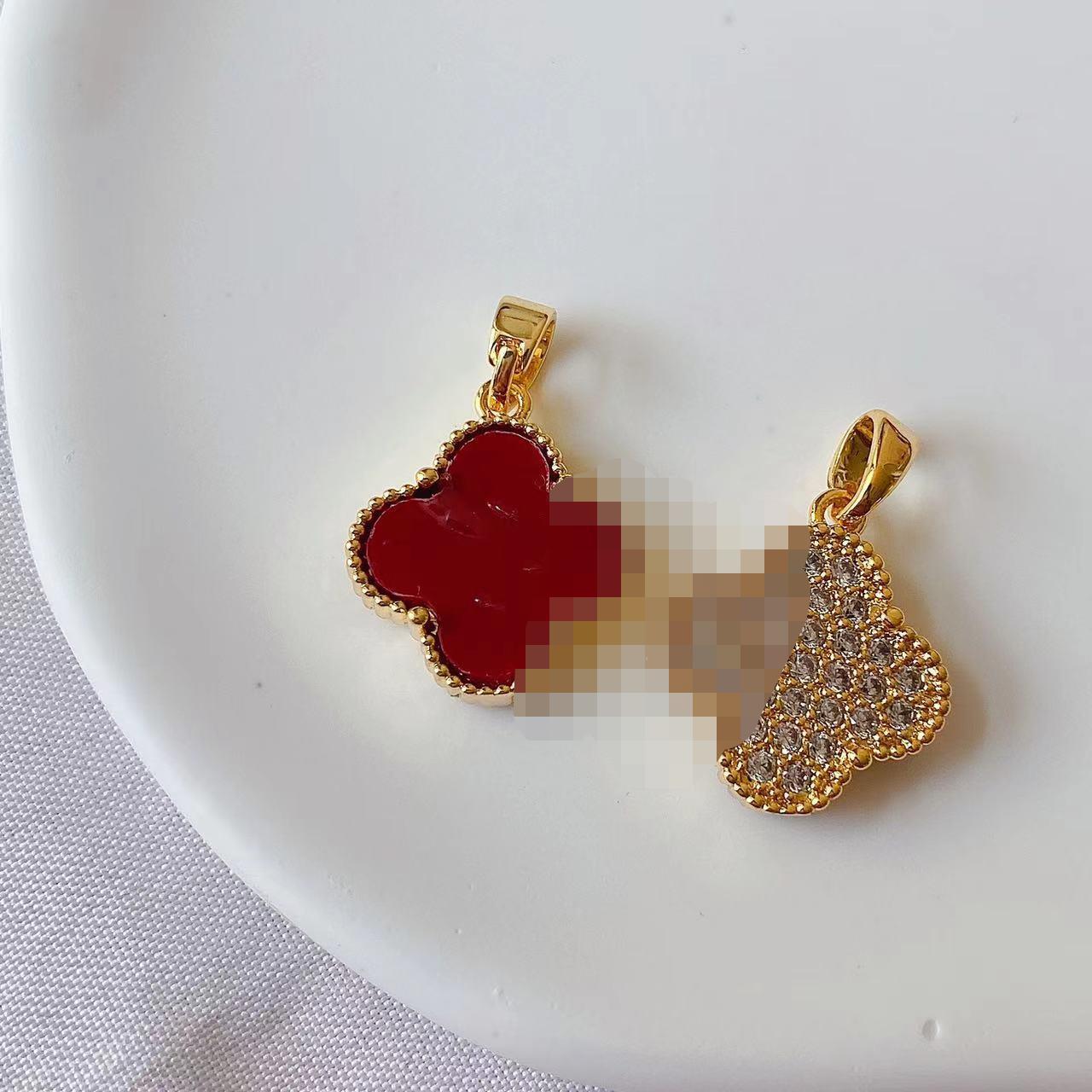 Wholesale 10PCS/pack Copper Micropaved Zirconia Necklace Accessories