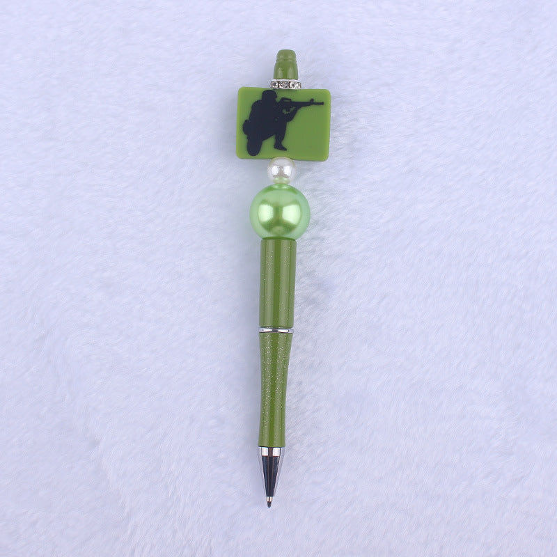 Wholesale Creative DIY Cartoon Cute Silicone Color Plastic Multifunctional Pen Ballpoint Pen