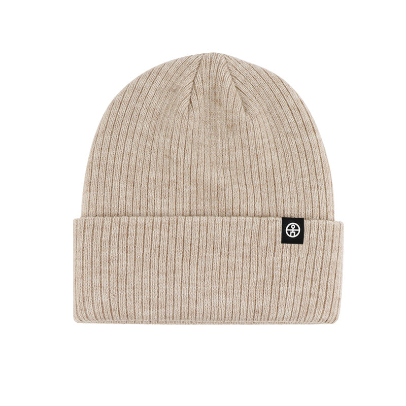 Wholesale Winter hat women' s thick warm knitted hat men' s cycling skiing windproof plus velvet warm hat men