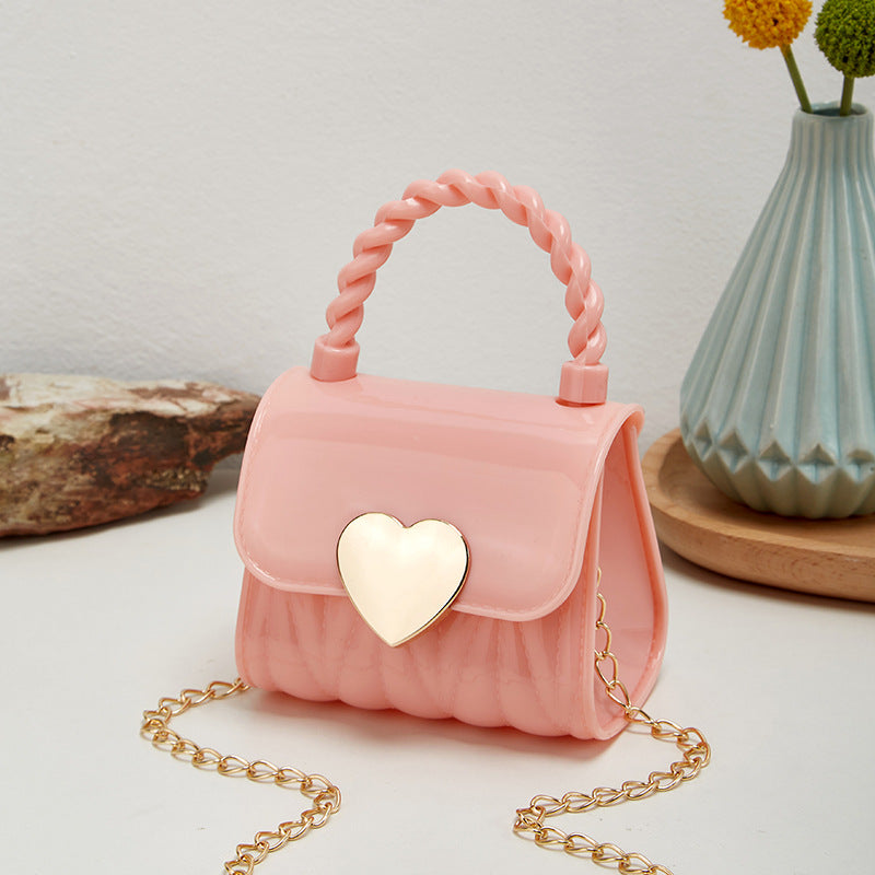 Wholesale Fashionable versatile shoulder bag PVC handheld jelly bag