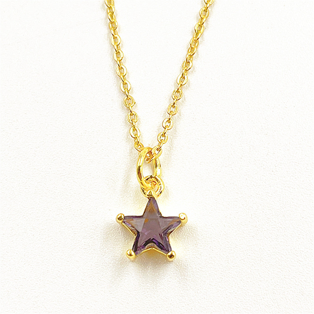 Wholesale five-pointed star  pendant jewelry