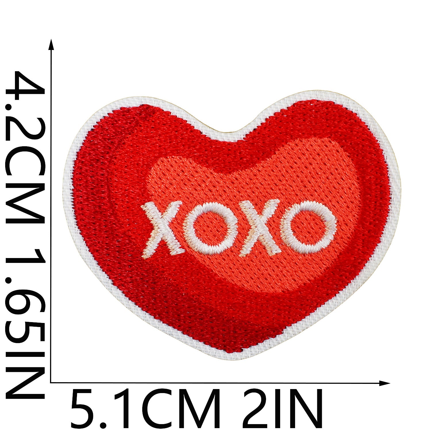 Wholesale Valentine' s Day Red Cartoon Embroidery DIY Patches