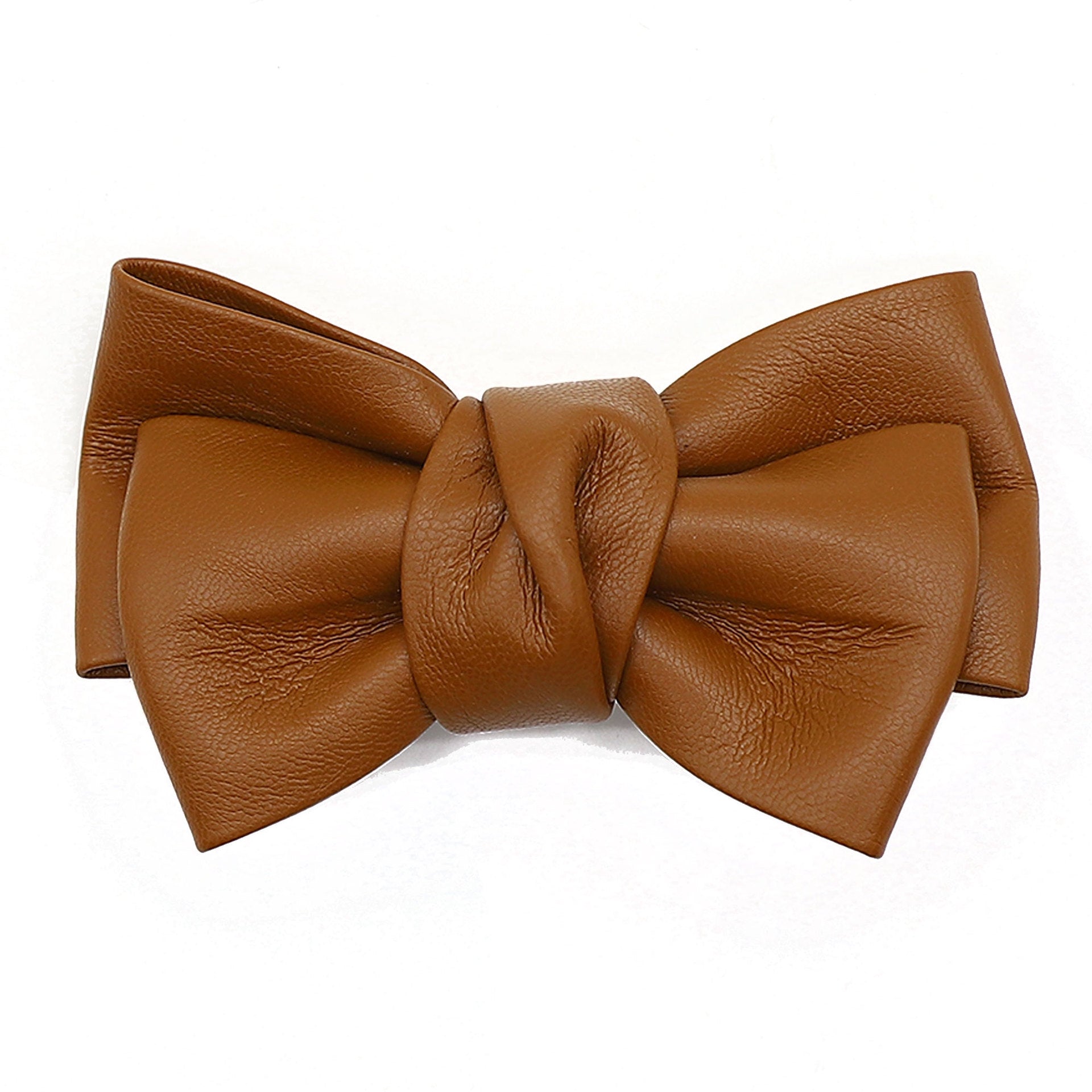 Wholesale Leather bow hair accessories hairpin girls'  hairpin